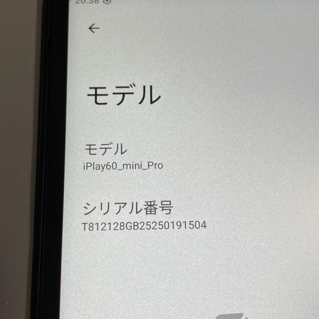 【 開封済未使用 】Alldocube iPlay60 mini pro