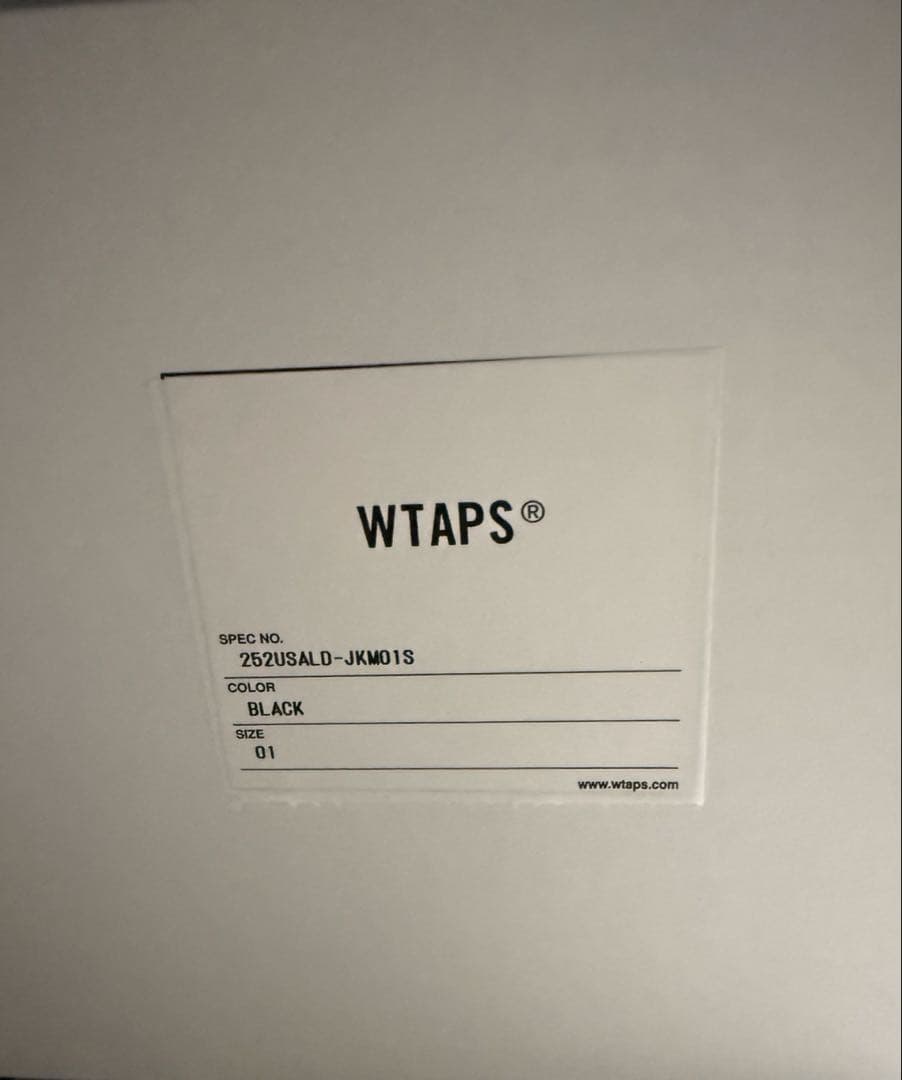 WTAPS x ALPHA INDUSTRIES MA-1ジャケット S