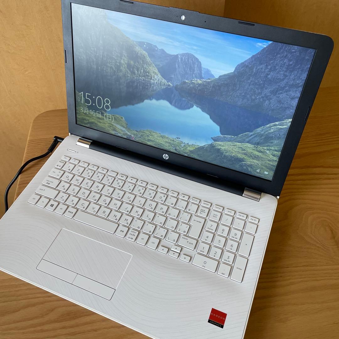 hp laptop 15-bw0xx ノートパソコン　Windows10