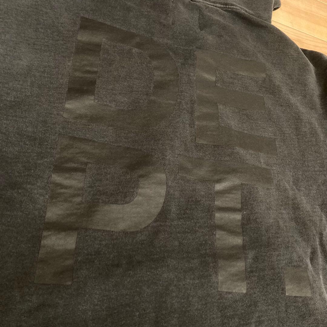 レア GALLERY DEPT 21AW FLAMES HOODIE ブラック