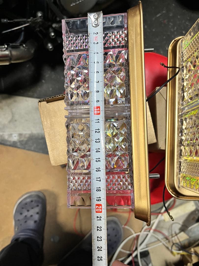 壁掛けシャンデリア/自作シャンデリア/トラックシャンデリア