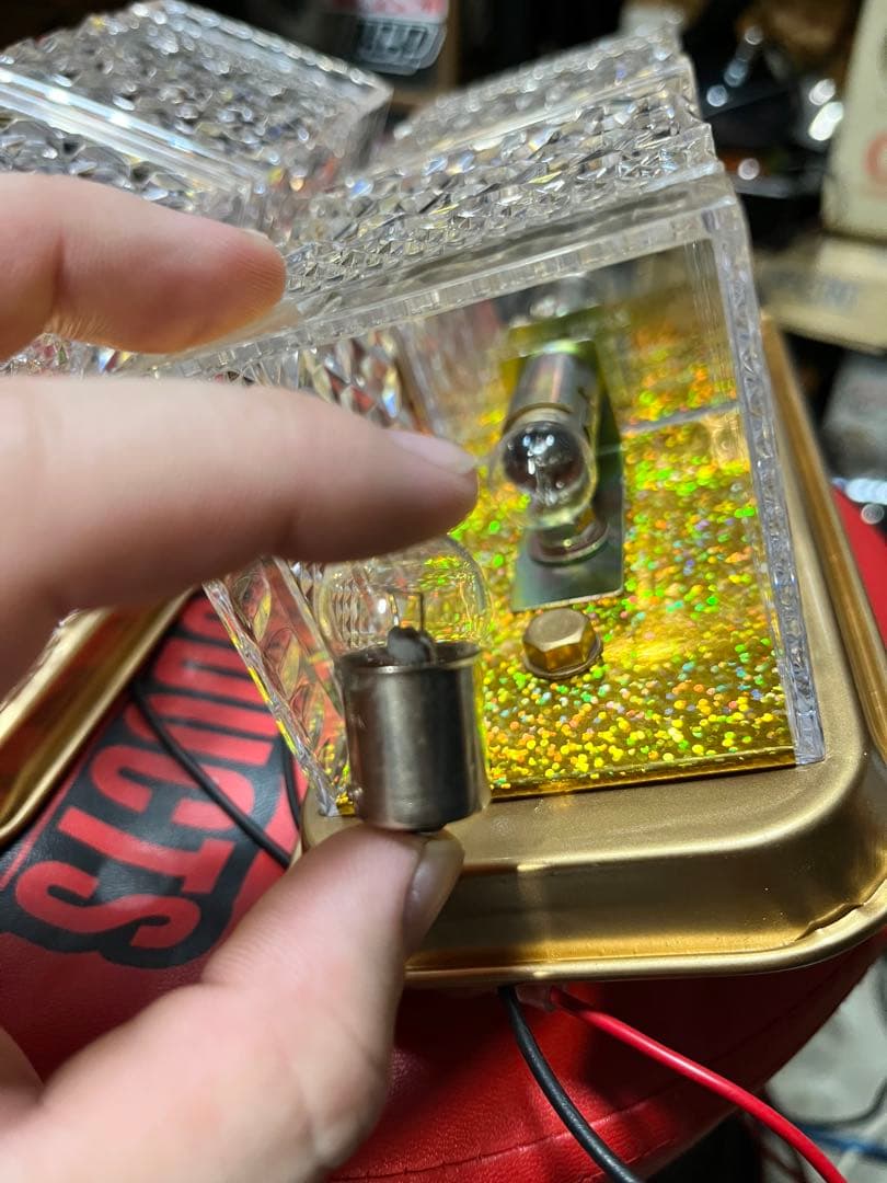 壁掛けシャンデリア/自作シャンデリア/トラックシャンデリア