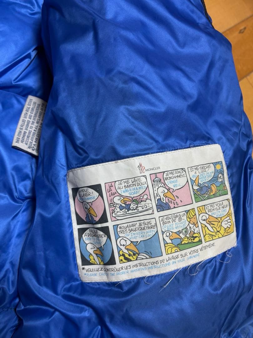 モンクレール　LEFRANC GIUBBOTTO ルフラン　ブラックネイビー