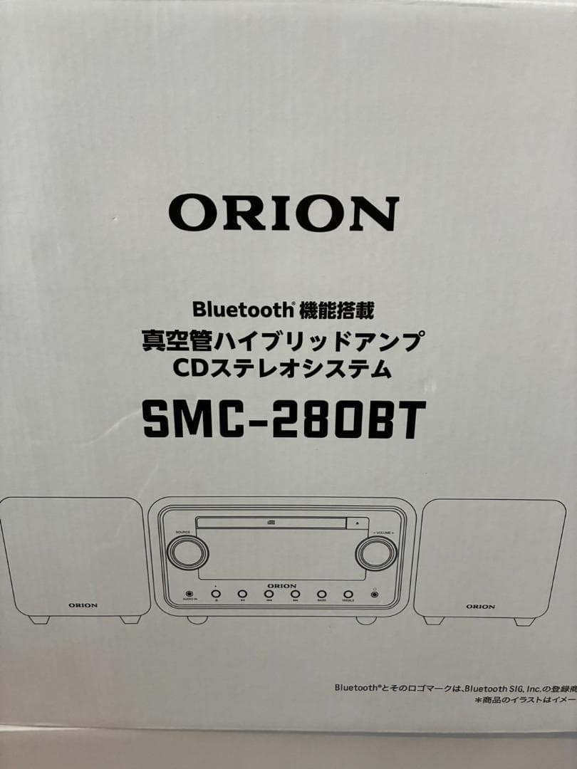 【新品未開封】真空管ハイブリッドアンプCDステレオ　SMC-280BT