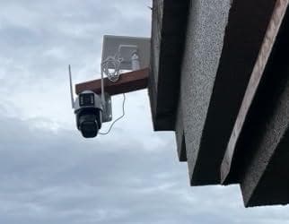 防犯カメラ ソーラー 屋外 カメラ 3MP解像度 光学5倍ズーム 二重レンズ ワ