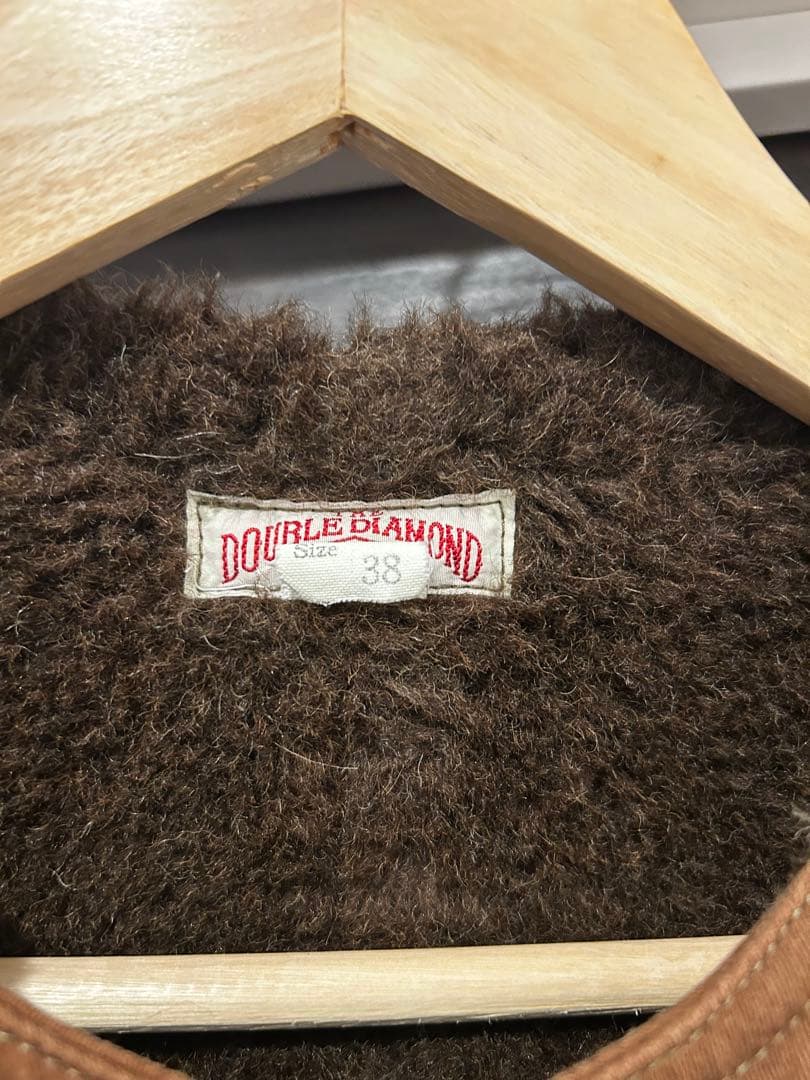 レア　リアルマッコイズ　ダブルダイヤモンド　アルパカベスト　デッキベスト