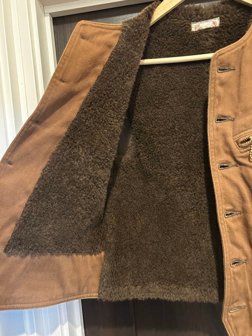 レア　リアルマッコイズ　ダブルダイヤモンド　アルパカベスト　デッキベスト