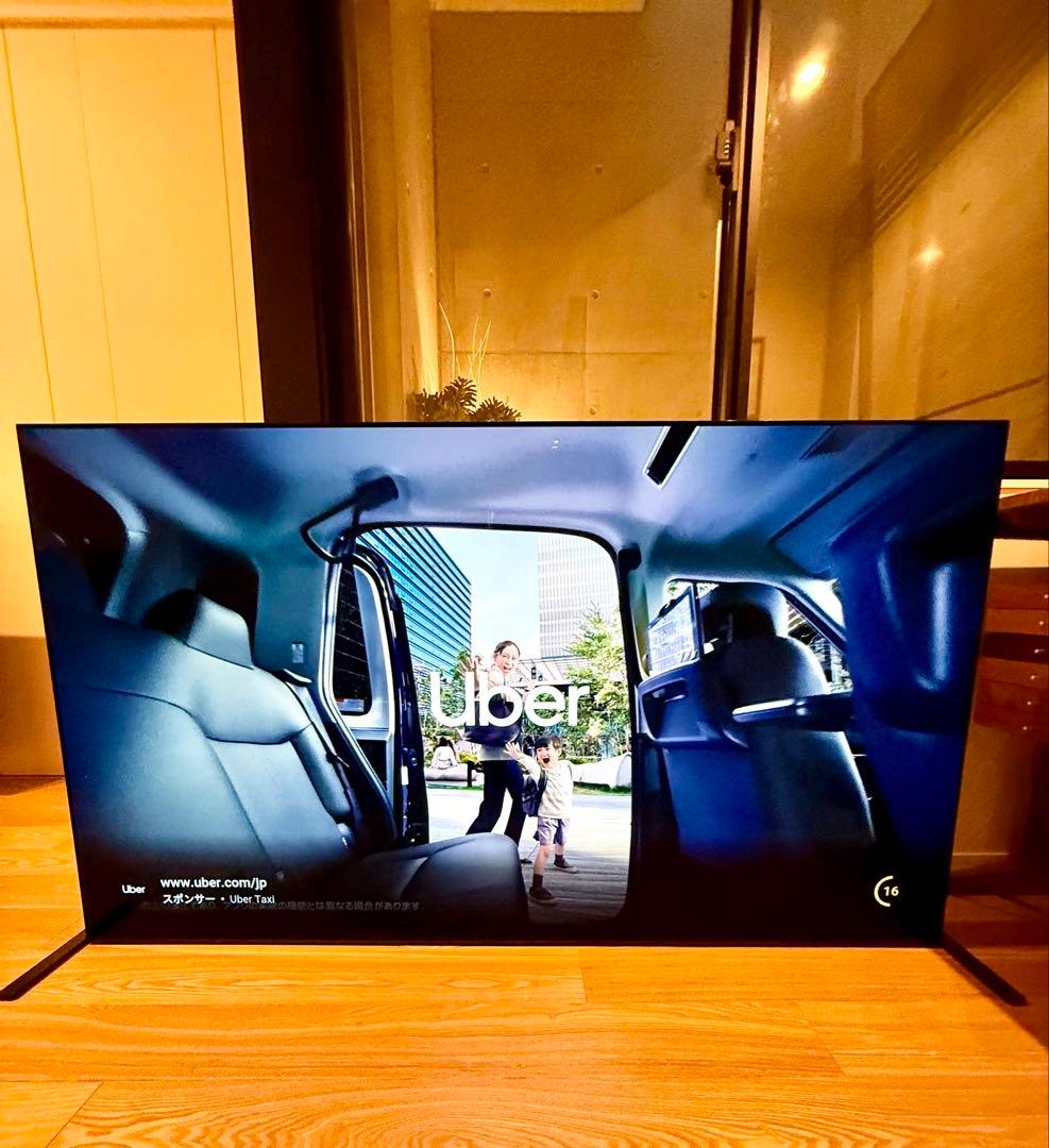 【ブルー】SONY 2021年製 65型 XRJ-65A90J