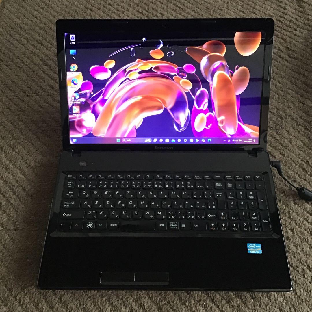★超速　レノボG580 最新Win11Pro Corei5 /高速SSD/8GB