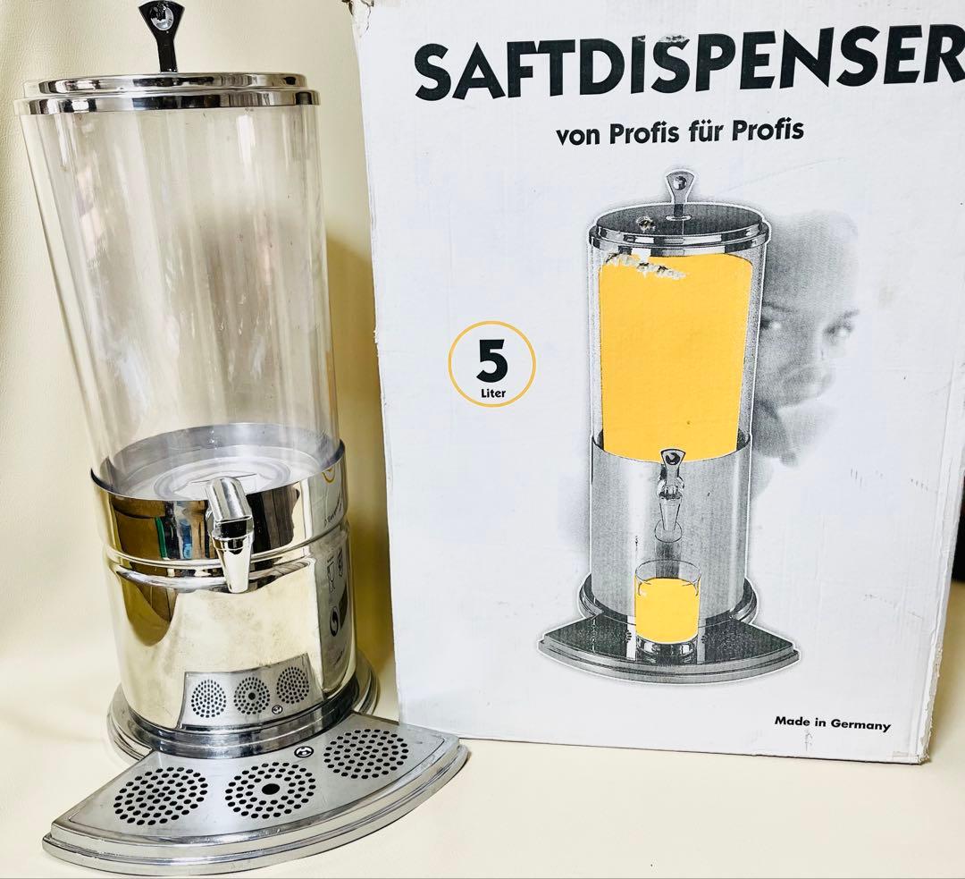 【現状品】ジュースディスペンサー 5リットル ステンレス