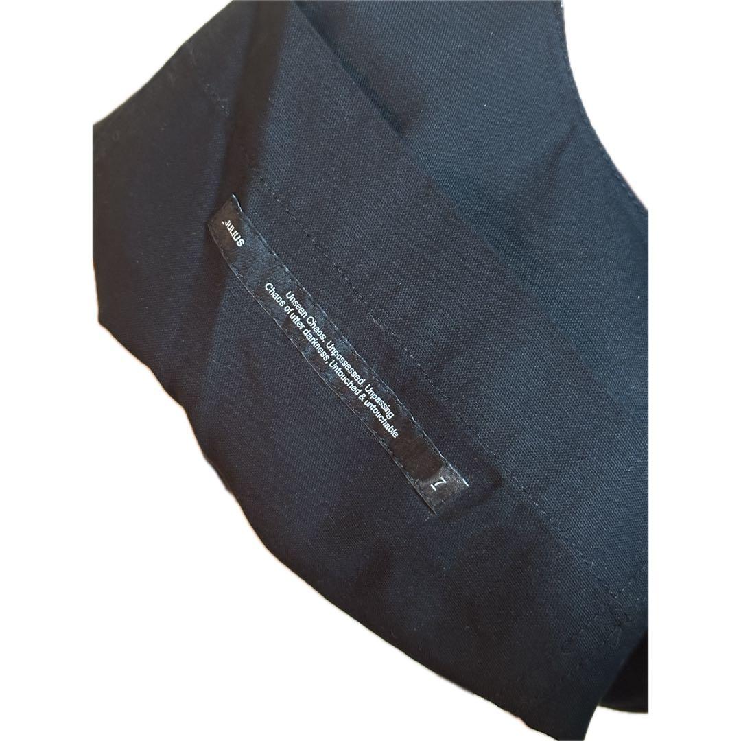 【試着程度】Julius 24ss レザーバッグ 希少