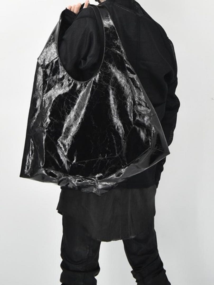 【試着程度】Julius 24ss レザーバッグ 希少