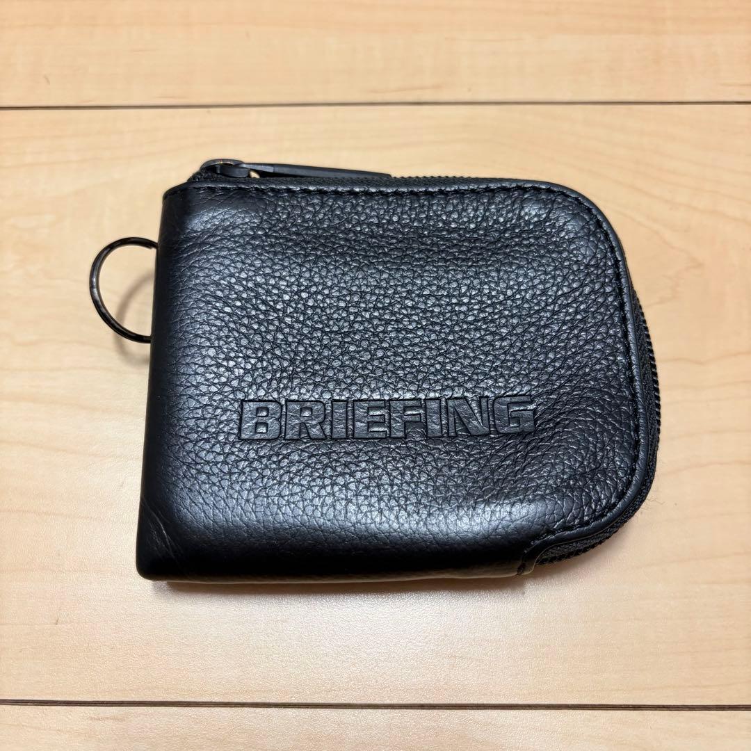 BRIEFING ブリーフィング ブラックレザー ウォレット 廃盤 レア