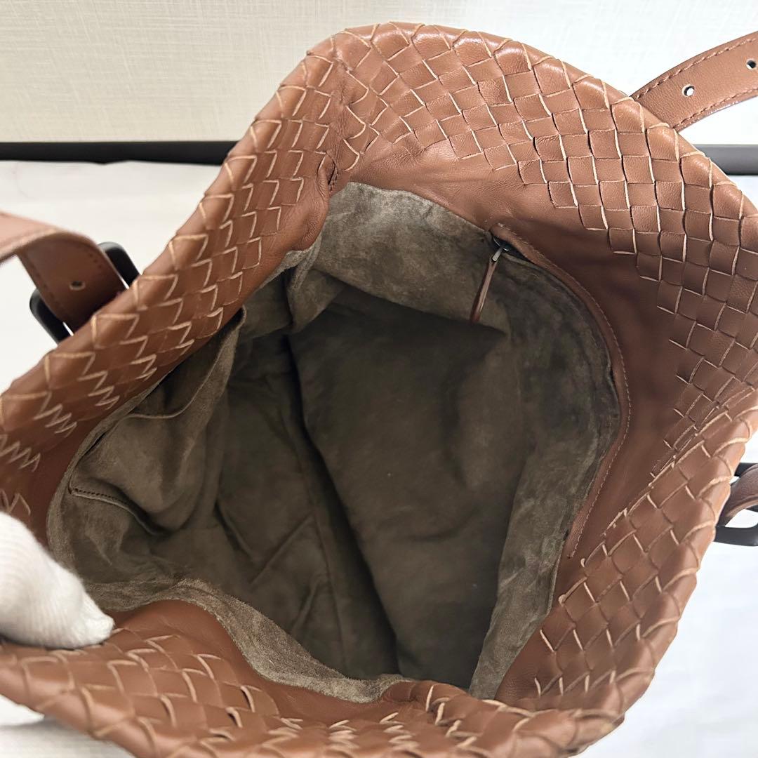 ■高級感■BOTTEGA VENETA イントレチャート　トートバッグ　ブラウン