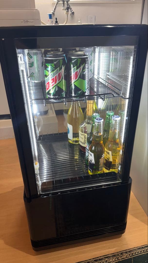 4面ガラス冷蔵ショーケース R4G-63SLB