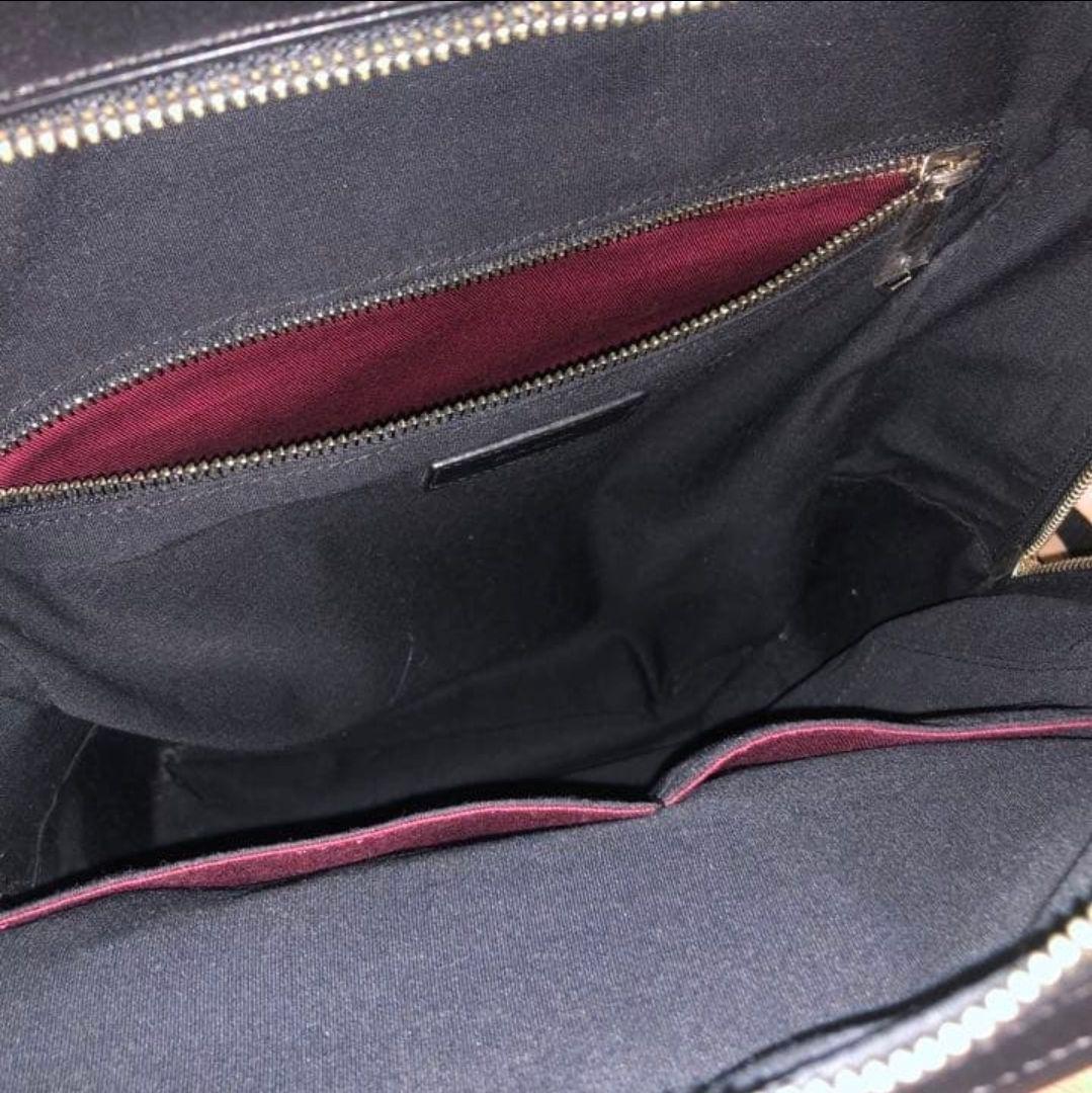 ポールスミス　レザーバック/リュック【マルチストライプハンドルスクエアリュック】