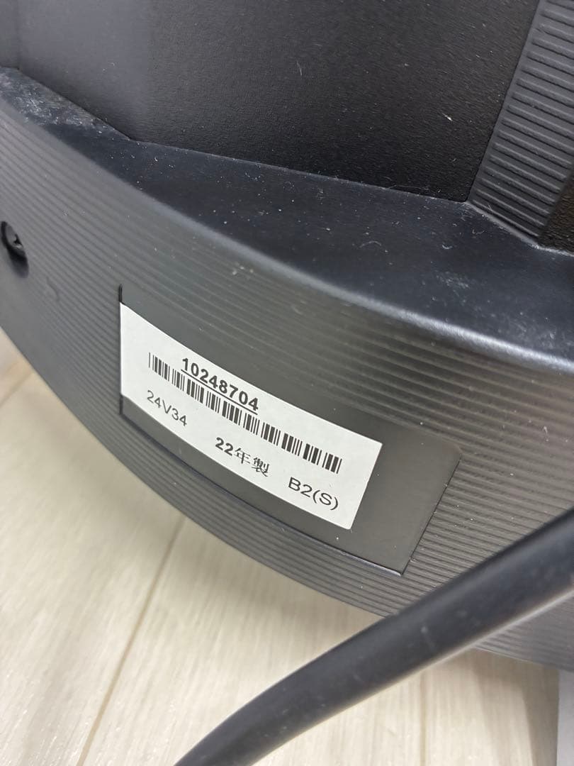 [美品] TOSHIBA 24V34 2022年製 テレビ 欠品なし 正常稼働品