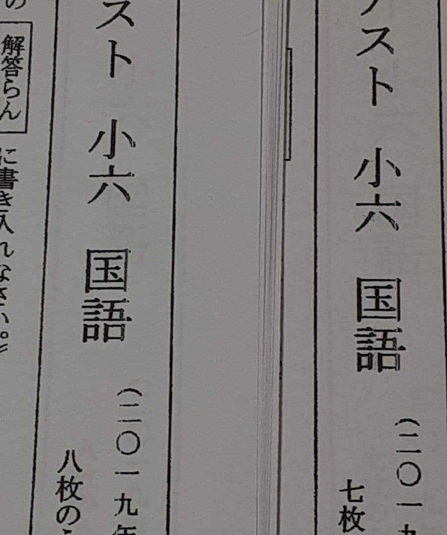 浜学園　小６　最新版2024〜2017年　８年分　４科目公開学力【成績資料付】