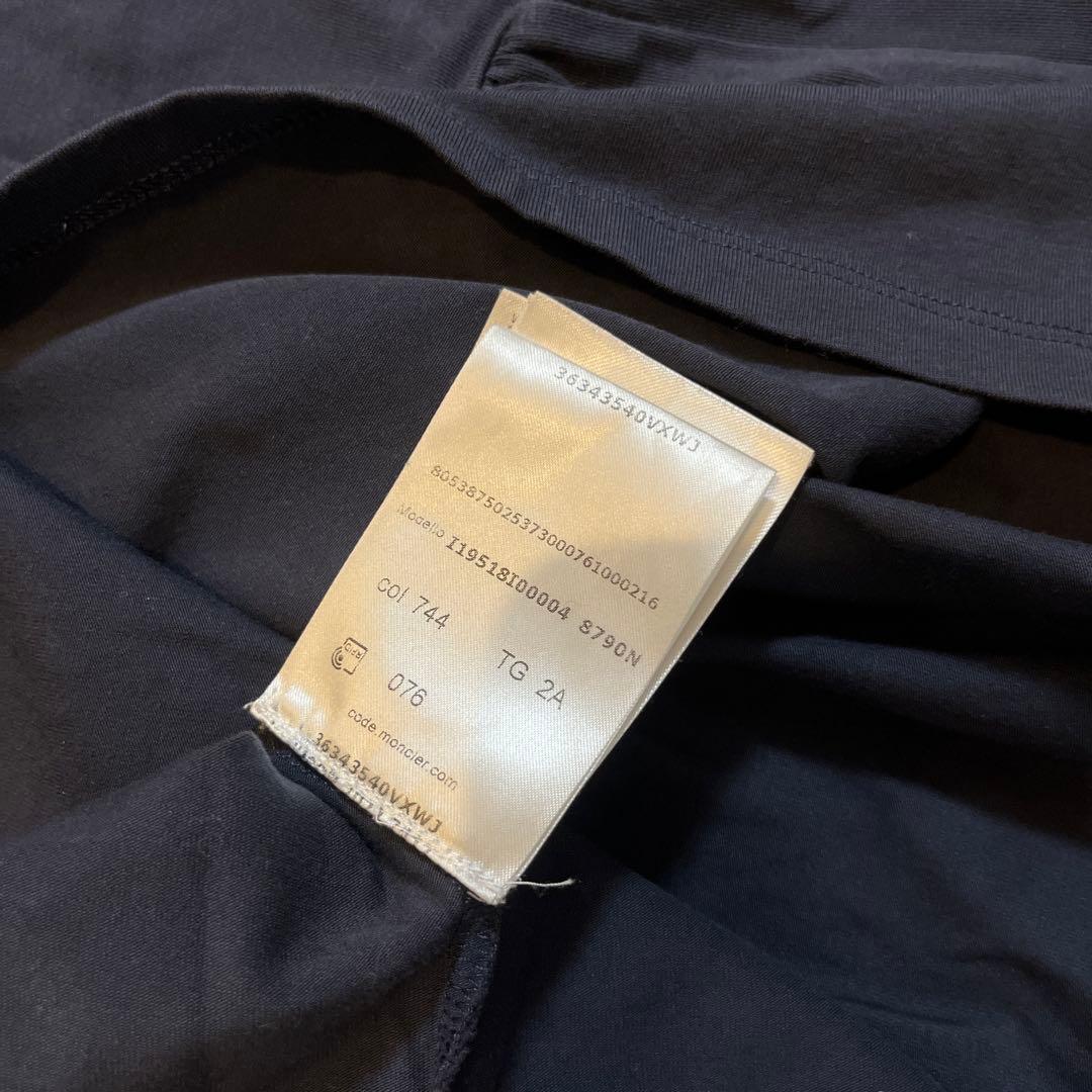 MONCLER 定番 ロゴ刺繍 ワンピース