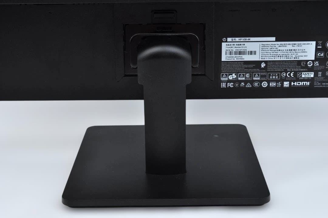 HP V28 4K 液晶モニター② TA2894