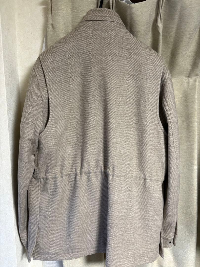 SANNINO サンニーノ撥水フランネルフィールドジャケット ロロピアーナ生地