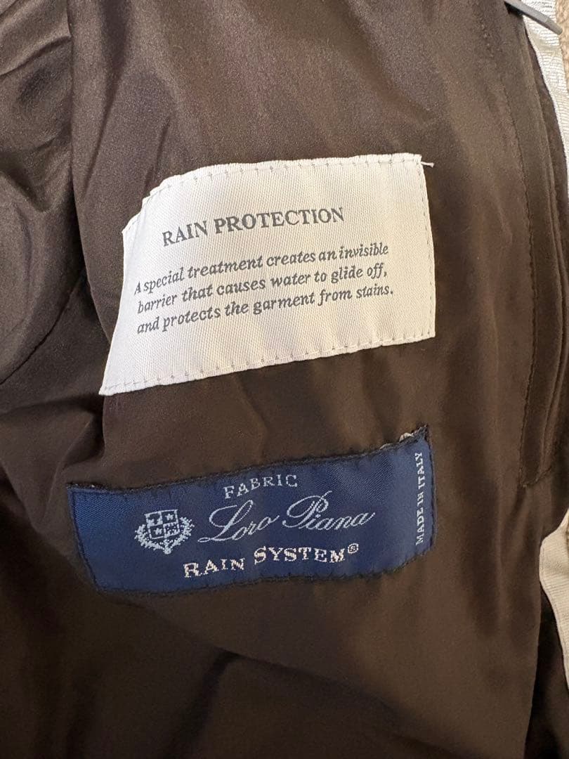 SANNINO サンニーノ撥水フランネルフィールドジャケット ロロピアーナ生地