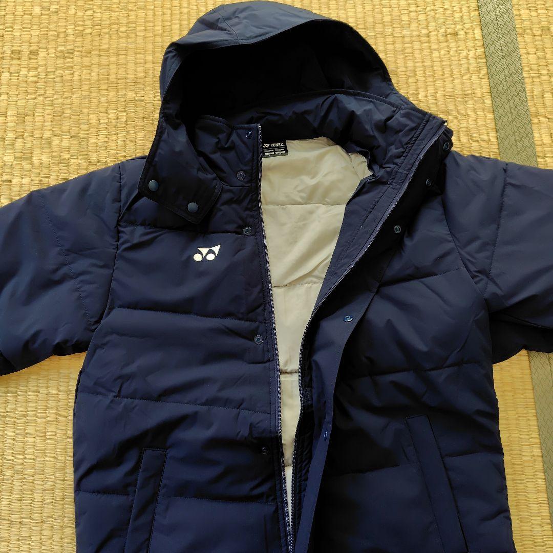 美品　YONEX　2022 FW ユニセックス フード付き ベンチコート