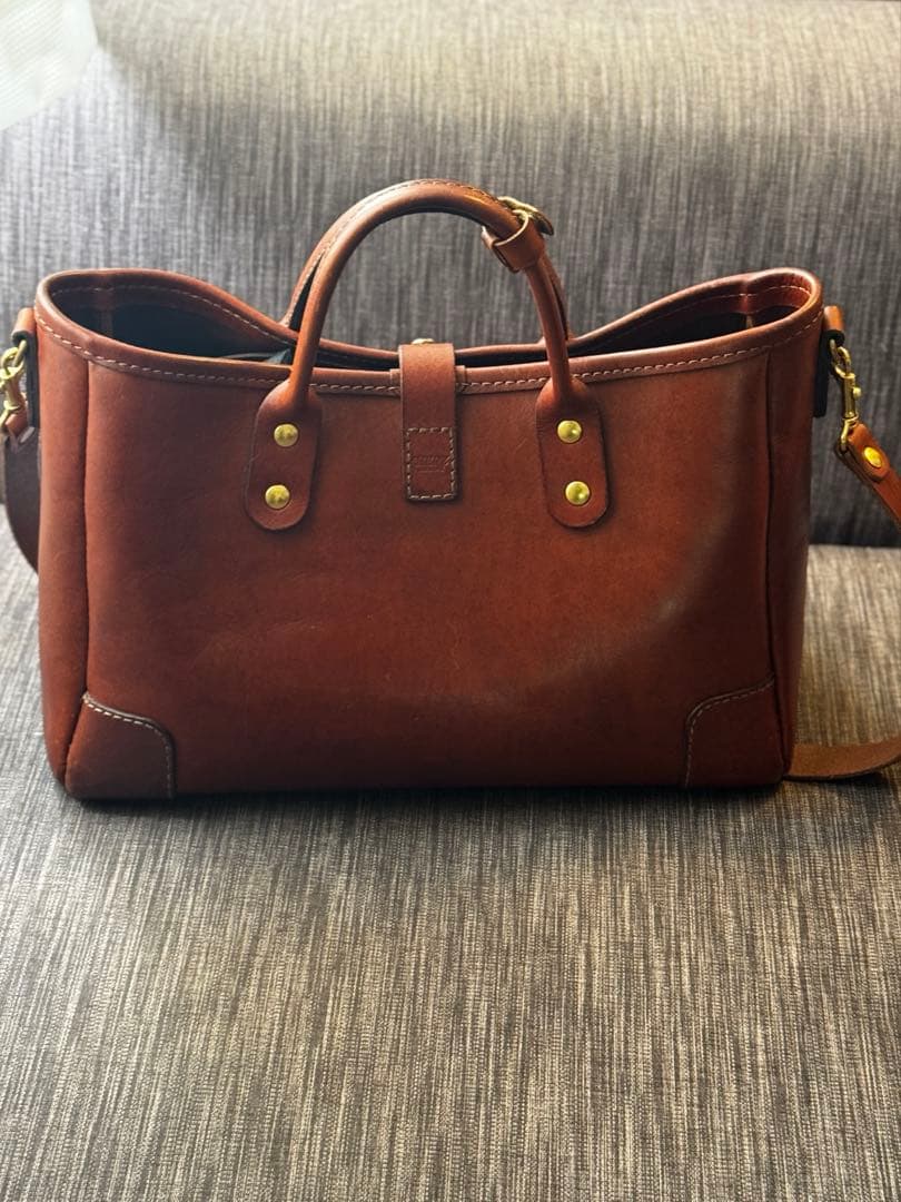 Herz 2wayトートバッグ T-146 チョコ