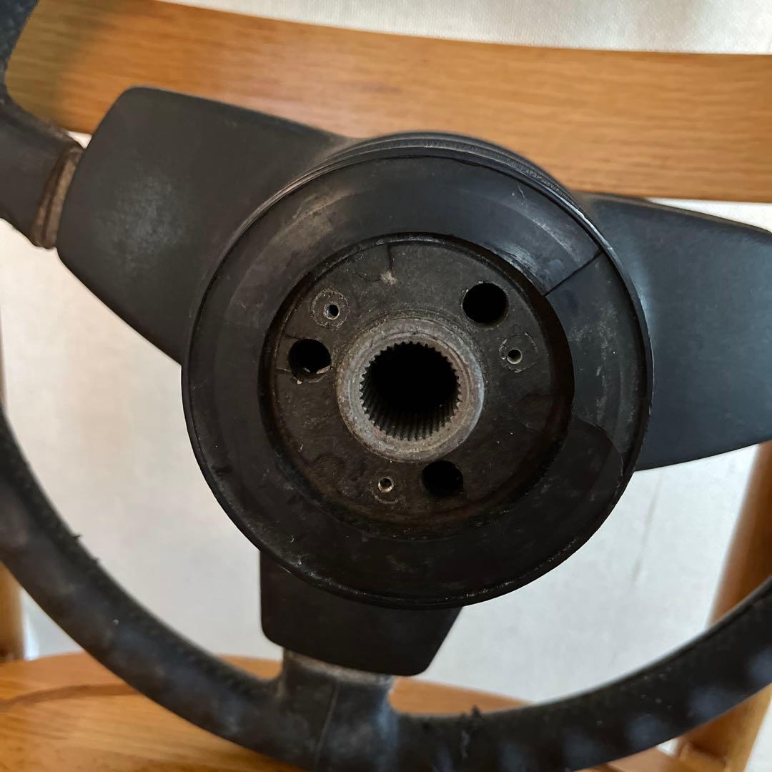 ポルシェ ステアリングホイール ブラック