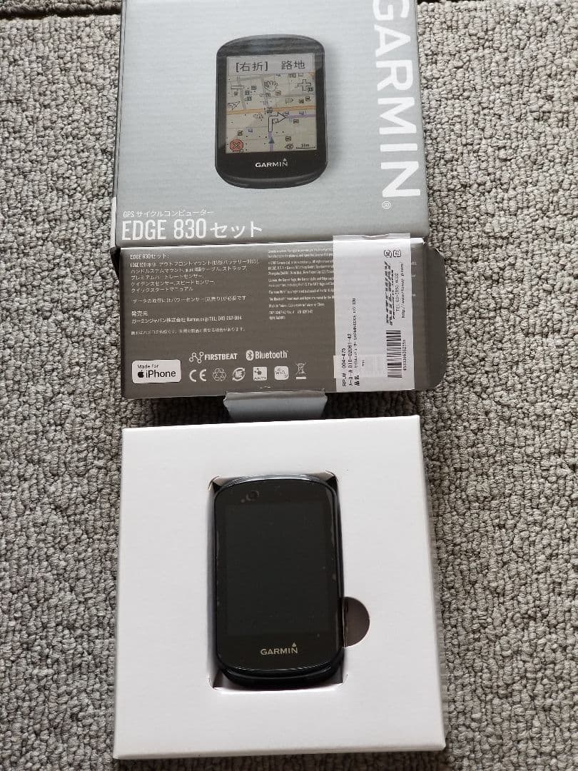 GARMIN EDGE 830 GPSサイクルコンピューター本体セット