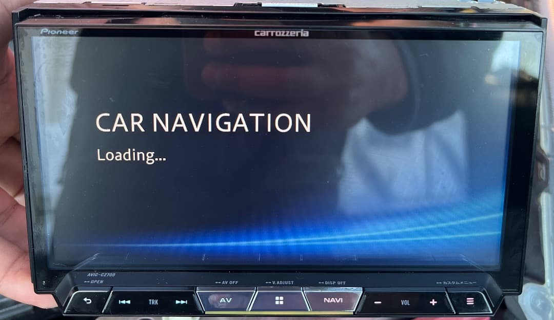 パイオニアAVIC-CZ700 フルセグナビ。地図データ2016年版動作確認済み