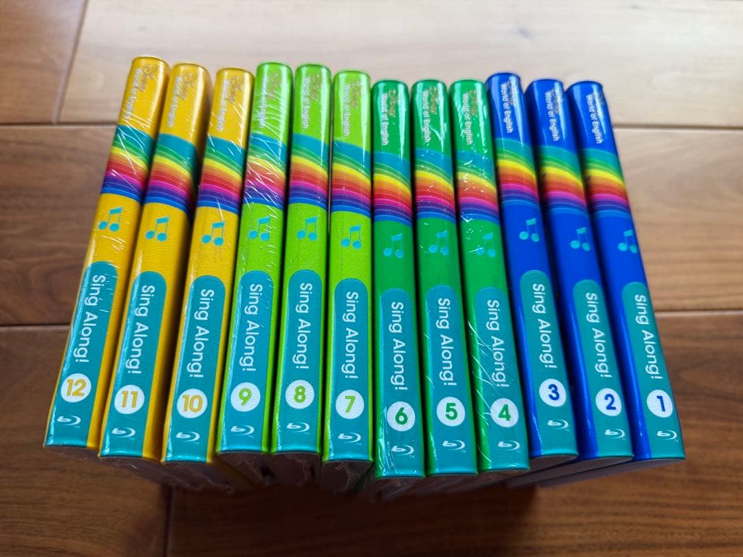 【未開封多数】DWE Sing Along! blu-ray 全12枚セット