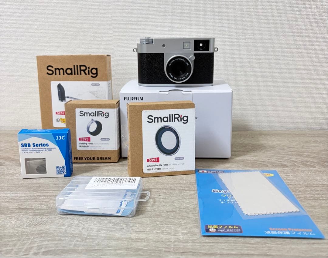 FUJIFILM xhalf x-hf1 シルバー アクセサリー多数