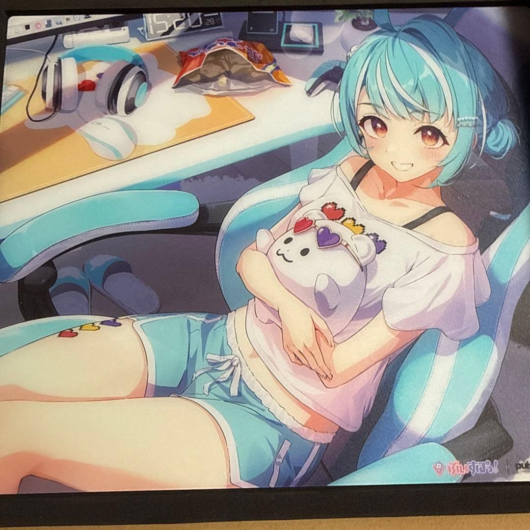 VSPO GEAR ガラスマウスパッド 白波らむね