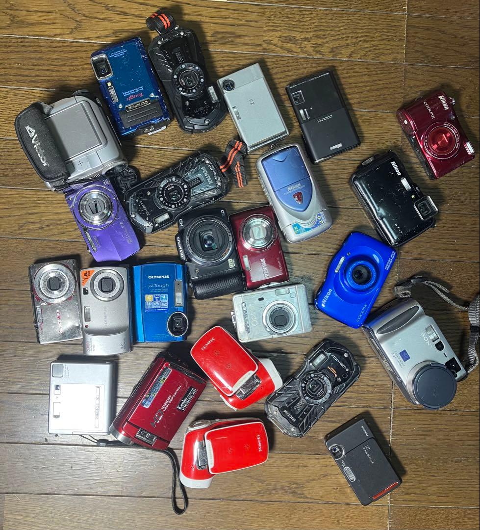 【ジャンクまとめ売り】デジタルカメラ24台セット