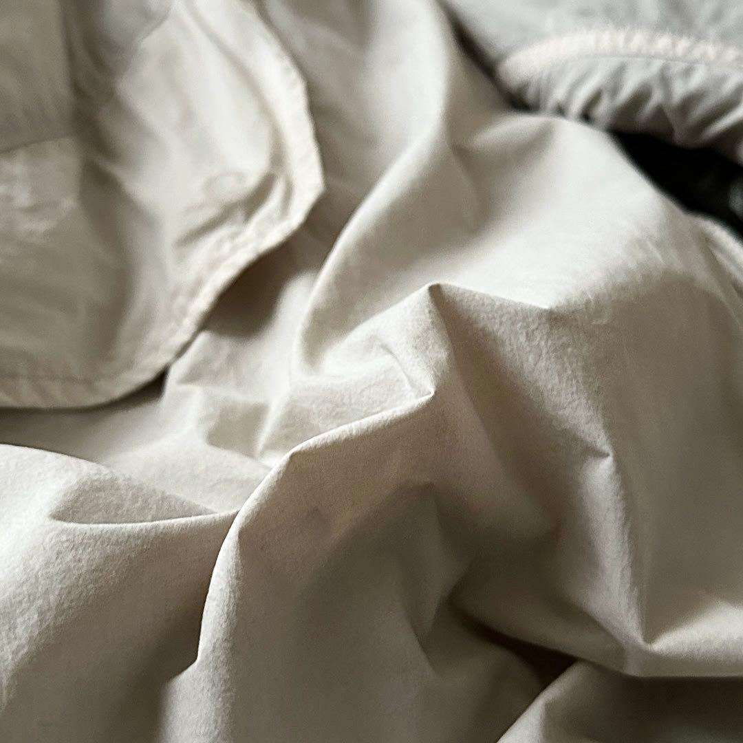 ATON × H BEAUTY&YOUTH モヘア ファー モッズコート グレー