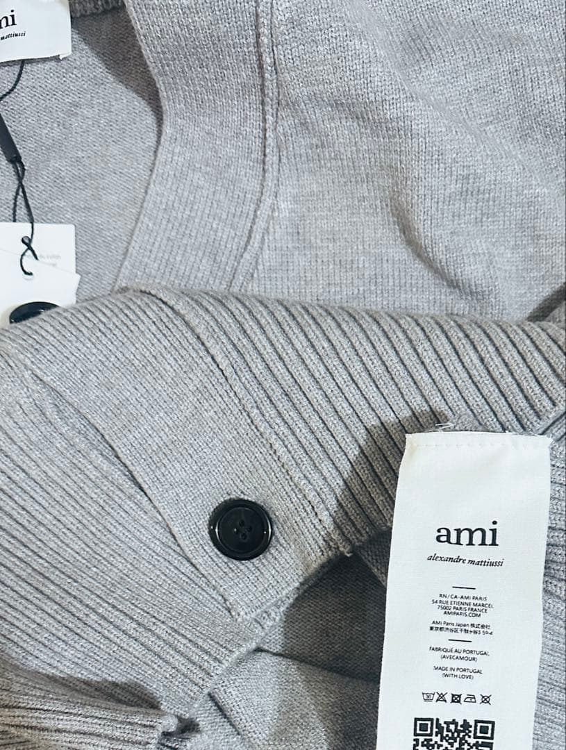 AMI PARIS 男女兼用 ニットセーター ハート刺繍