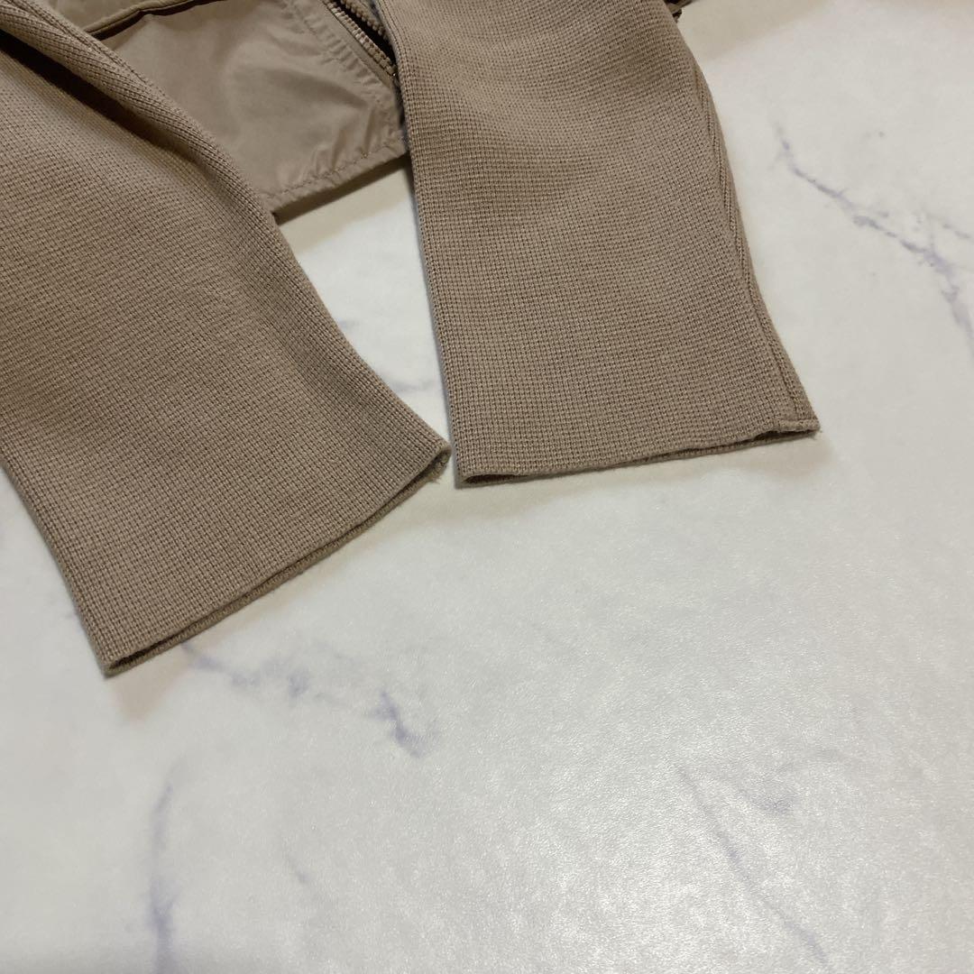 美品✨マレーラスポーツ Max Mara 切替 ニット 中綿 ベージュ
