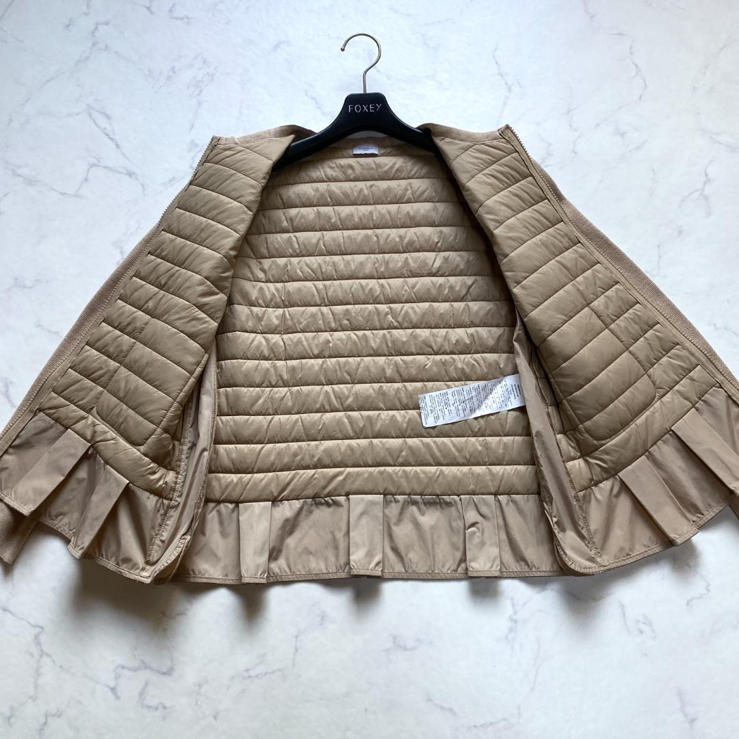 美品✨マレーラスポーツ Max Mara 切替 ニット 中綿 ベージュ