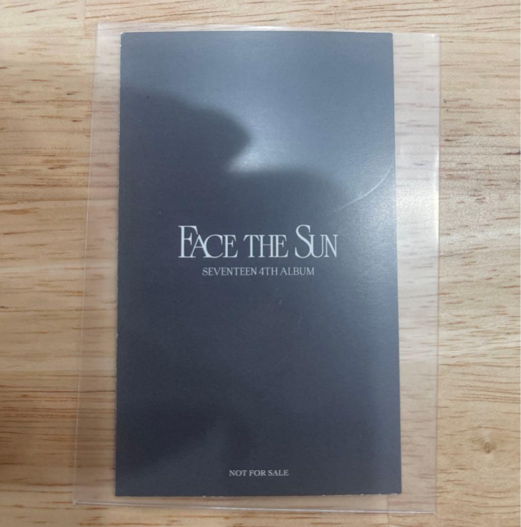 SEVENTEEN FACE THE SUN タワレコラキドロ　ジョシュア