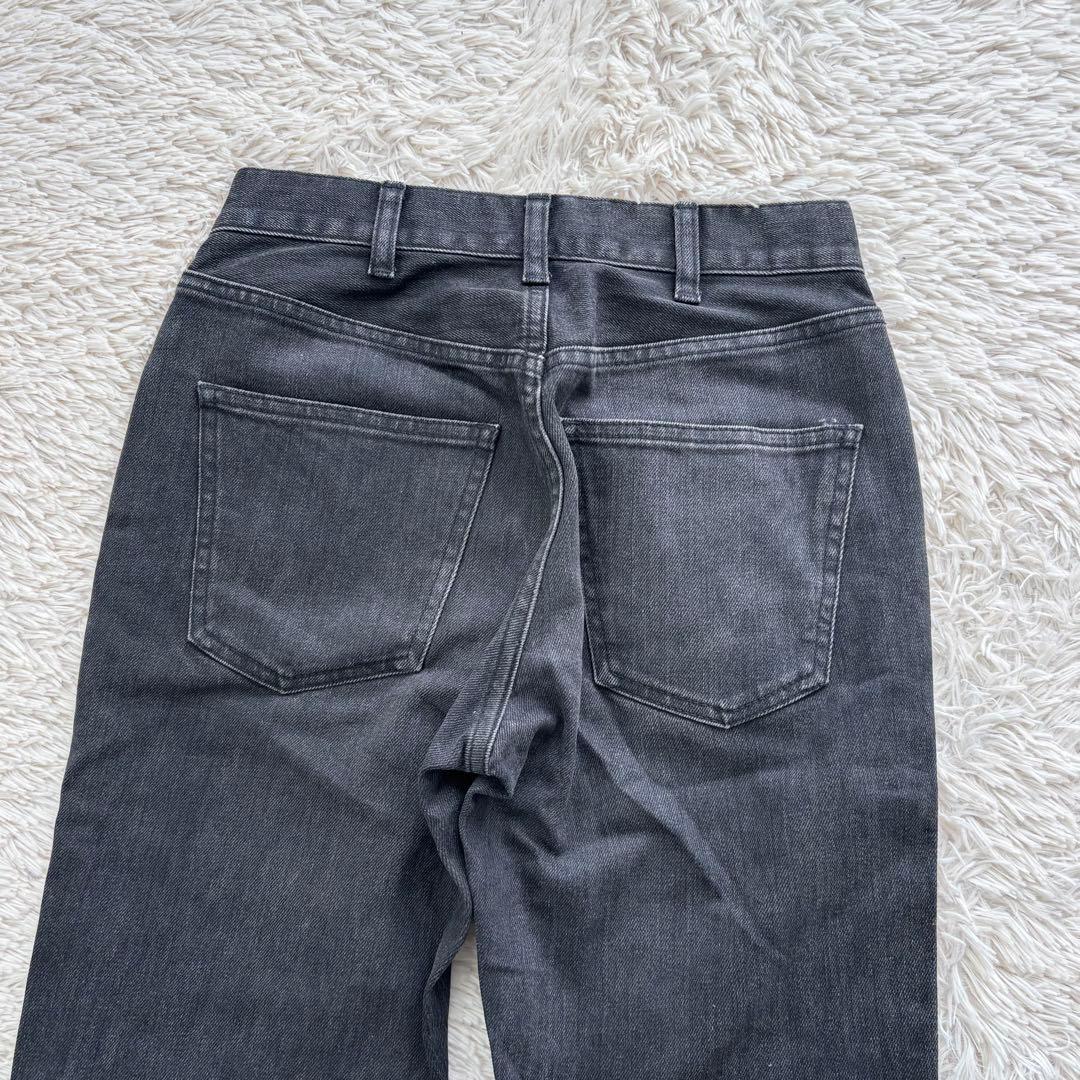 CELINE セリーヌ スキニーデニム 24インチ 黒 ブラック S相当 日本製