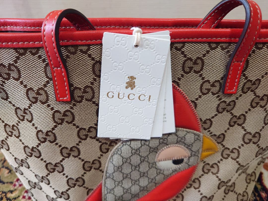 グッチ GUCCI 鳥 チルドレンズ ハンドバッグ