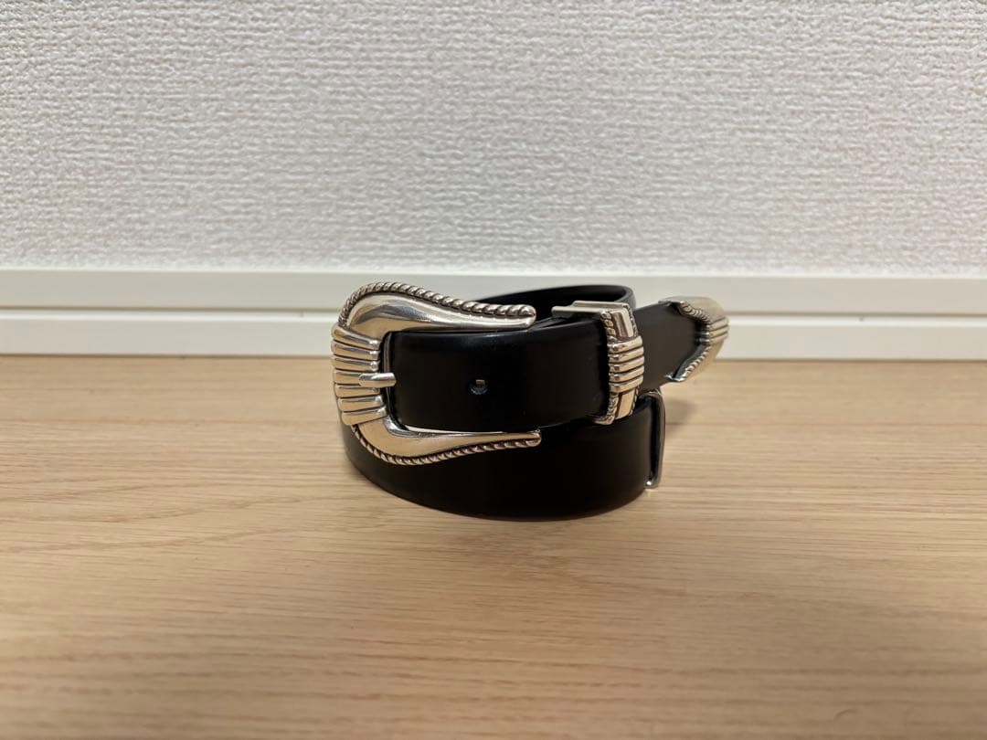 TOGA TOO メタルベルト 黒 Lサイズ