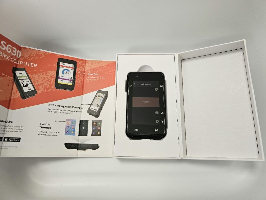 iGS630 GPSバイクコンピュータ 本体 ※説明書なし