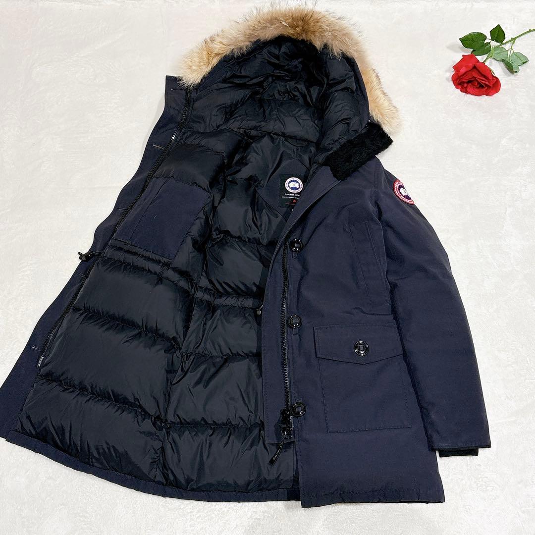 ほぼ未使用✨　カナダグース　ダウンジャケット　ブロンテパーカー　ネイビー　M