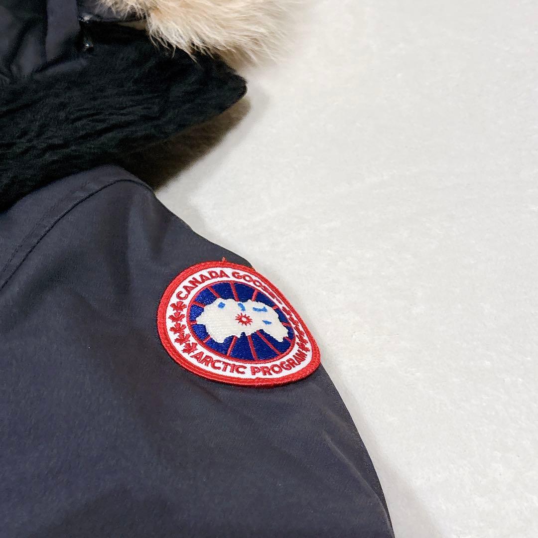 ほぼ未使用✨　カナダグース　ダウンジャケット　ブロンテパーカー　ネイビー　M