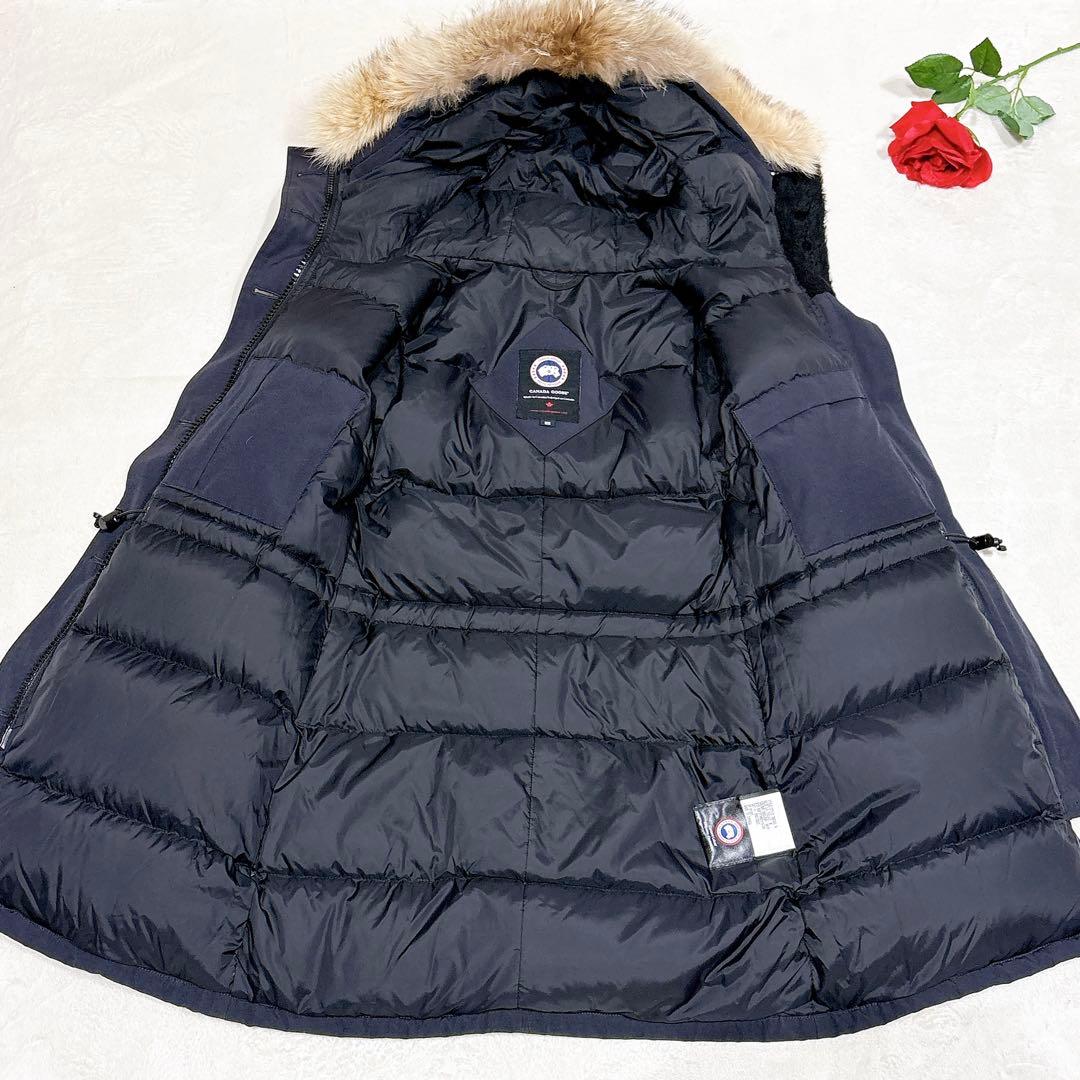 ほぼ未使用✨　カナダグース　ダウンジャケット　ブロンテパーカー　ネイビー　M