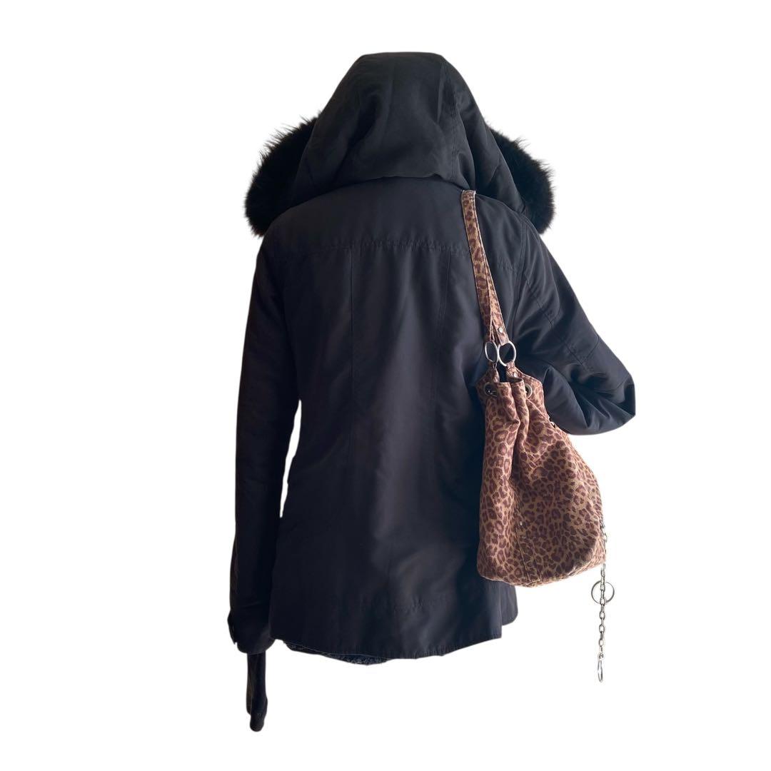 SLY N3B ファーモッズコート 平成 y2k フェアリーグランジ ダークコア