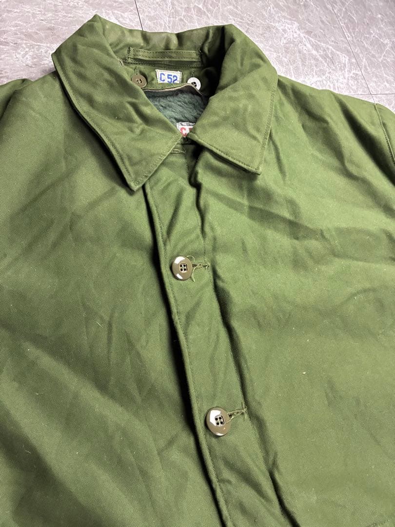 スウェーデン軍 M-59 ミリタリーコート ライナー付き C52 カーキ
