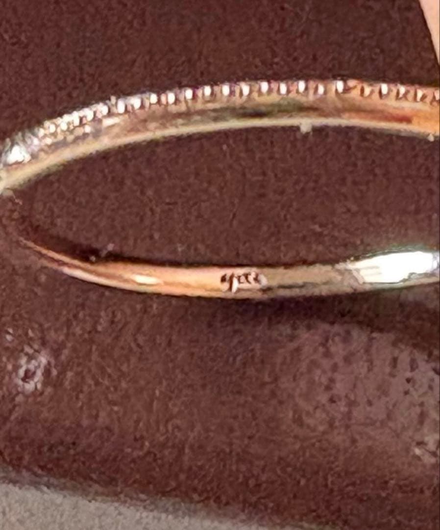 agete k10 リング 11号